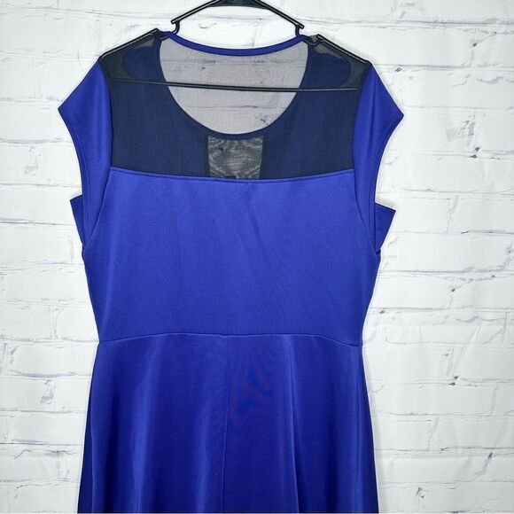 Dress Barn XL blue dress - Picture 5 of 7